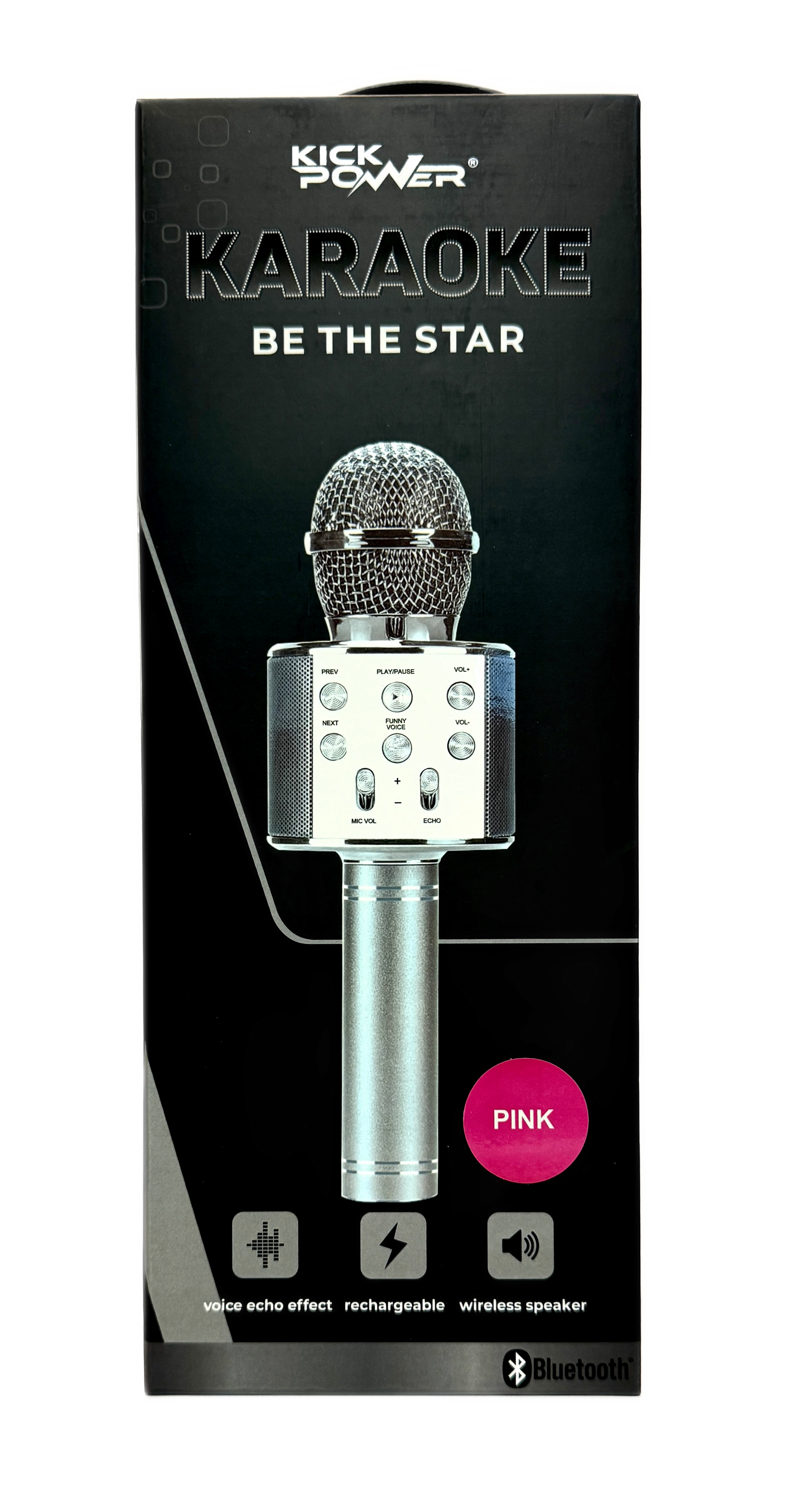 KickPOWER -Karaoke BT Microphone
