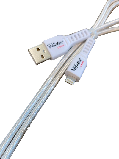 KickPOWER® iPhone 10ft Cable MFI