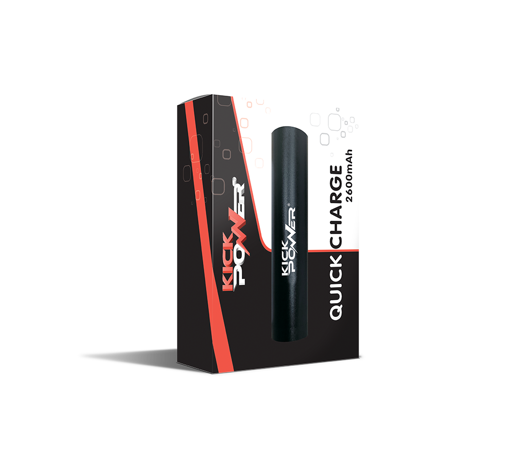 KickPOWER Power Bank 2600 mAh